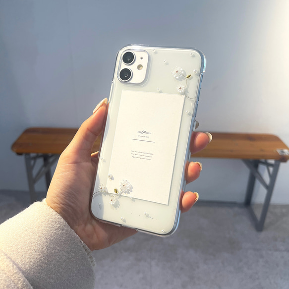 【選べる5カラー】andfloweriPhone case iPhone13ケースなど機種相談ok♡ 14枚目の画像