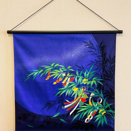 タペストリー ホビーラホビーレ 完成品 七夕飾り 七夕飾りと天ノ川 クロスステッチ - メルカリ
