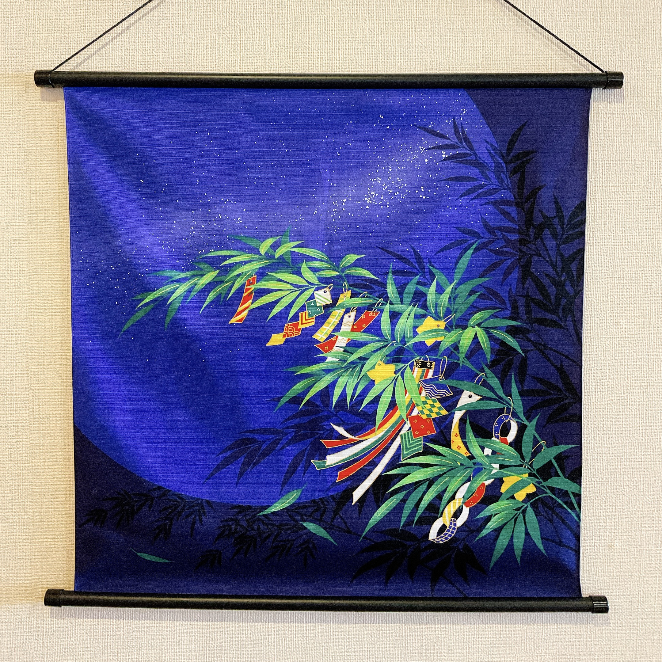 押し絵、タペストリ－　（七夕・織姫、彦星）