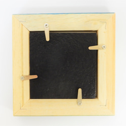 SOLD OUT【小さな絵】Hanaシリーズ　『Shiroiro』　額装・原画 5枚目の画像
