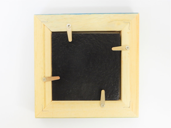 SOLD OUT【小さな絵】Hanaシリーズ　『Shiroiro』　額装・原画 5枚目の画像