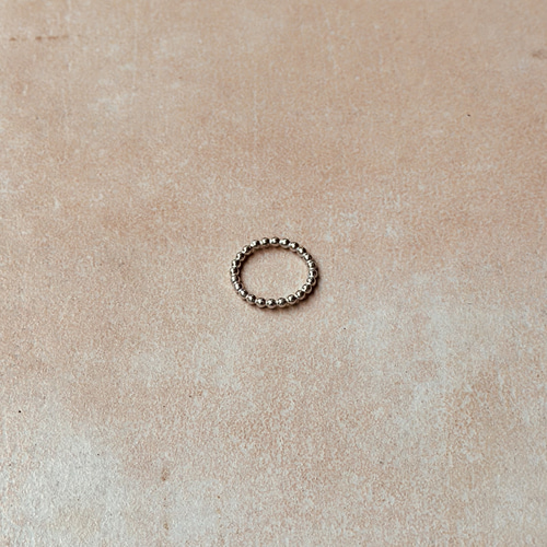 ボールシルバーリング太めsilver950彫金指輪シンプル人気 指輪・リング