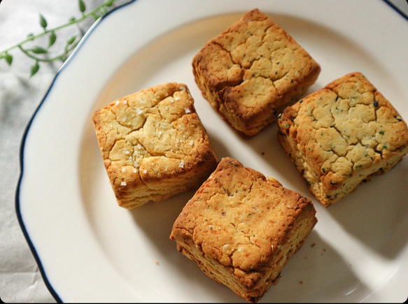 低糖質・グルテンフリー セイボリーおからスコーン4種セット(甘くない