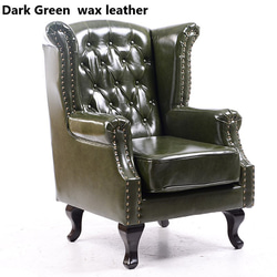 アンティークテイストの一人掛けソファ チェア 高反発クッション 椅子 おしゃれ 北欧 インテリア ch-1010 9枚目の画像