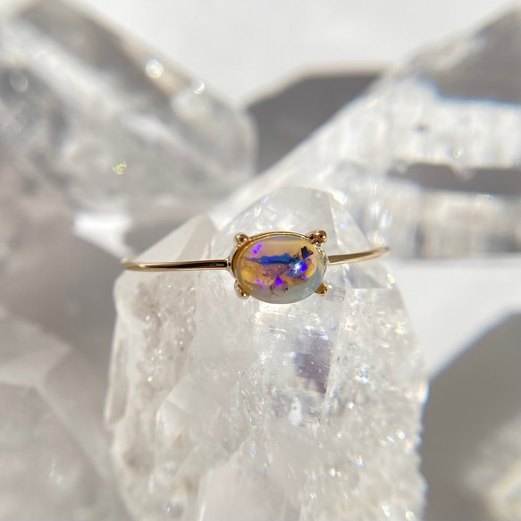 天然オパール 指輪