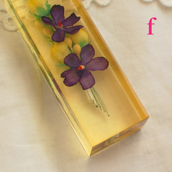 プレキシガラス ナイフレスト カトラリーレスト お花 6種 フランス ヴィンテージ 17枚目の画像