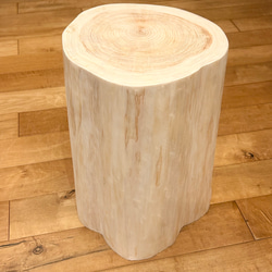 Hinoki  Wood  Stool  No.599 1枚目の画像