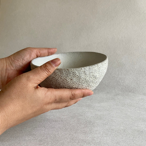 白釉 手触りスープ皿 大 ①〜③ お椀・ボウル・鉢 LA POTERIE