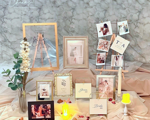 ミールヘーデン】 結婚式 ウェルカムスペース フォトフレーム