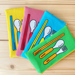 カトラリーケース（ピンク） 12枚目の画像