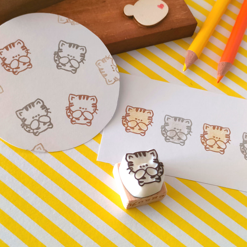 消しゴムはんこ※ネコちゃん※ 消しゴムはんこ※ネコちゃん※