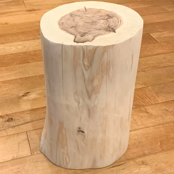 Sugi  Wood  Stool  No.601 2枚目の画像