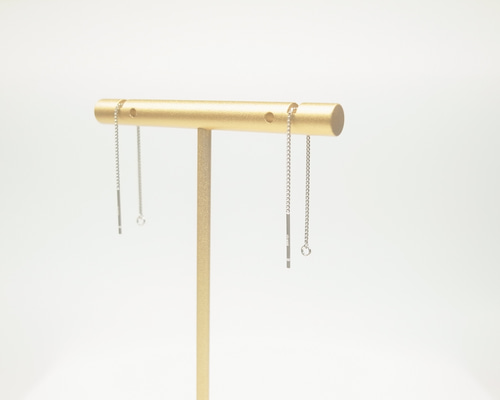 新入荷 プラチナ製アメリカンアメリカンピアス ベネチアンチェーン アクセサリー