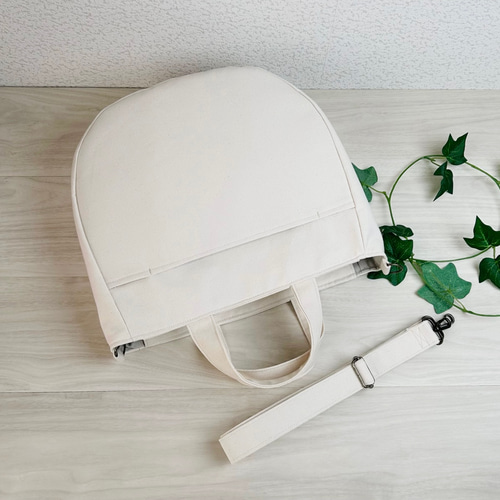 2way＊ファスナー開閉＊荷物いっぱい！シンプル＊斜めがけ