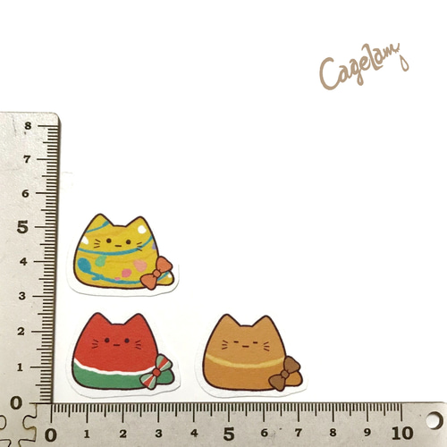 フレークシール】ファーファーの夏祭り【送料込】 シール・ステッカー