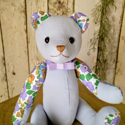 リバティファブリック使用 テディベア ぬいぐるみ kukuma 通販