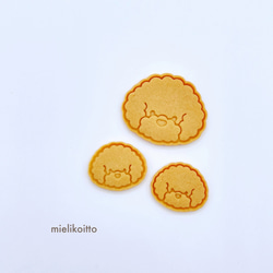 プードル【クッキー型・スタンプ型セット】犬 2枚目の画像