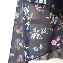 芭蕾裹身裙 [Petit Jardin Navy 48-118] A145petitjardinnavy 第3張的照片