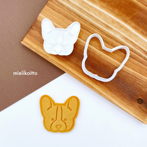 ウェルシュ・コーギー【クッキー型・スタンプ型セット】犬 クッキー型