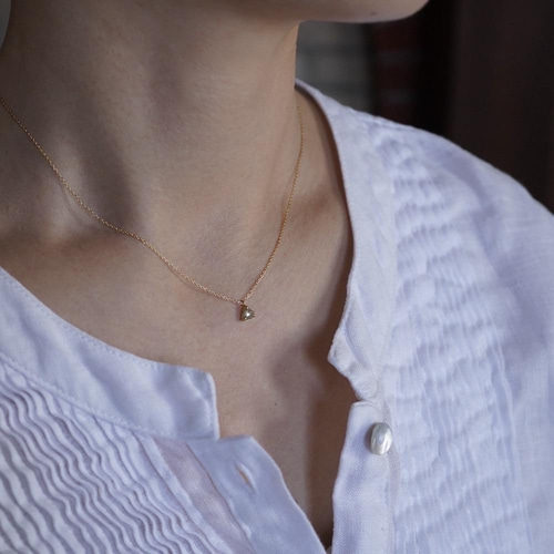 専用K18 Diamond necklace [OP744K18YG] ネックレス・ペンダント 