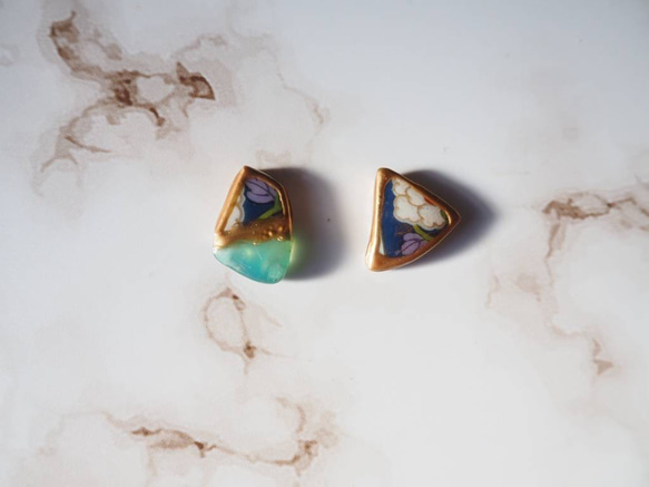 no.021 ハンドメイド レジン ピアス イヤリング 0_831944d8ad35d75bf8bea316d36e