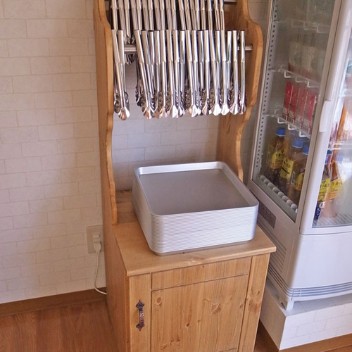 パン屋さんのトング掛けラック 棚・シェルフ・ラック Piccolo Pino