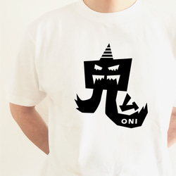 鬼Tシャツ Tシャツ temegane. 通販｜Creema(クリーマ) 1736463
