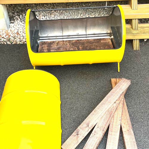 ＊本格アイアンウッドのとドラムチェア＊ 本格アイアンとウッドのオシャレドラムチェア ソファ・ベンチ SEA