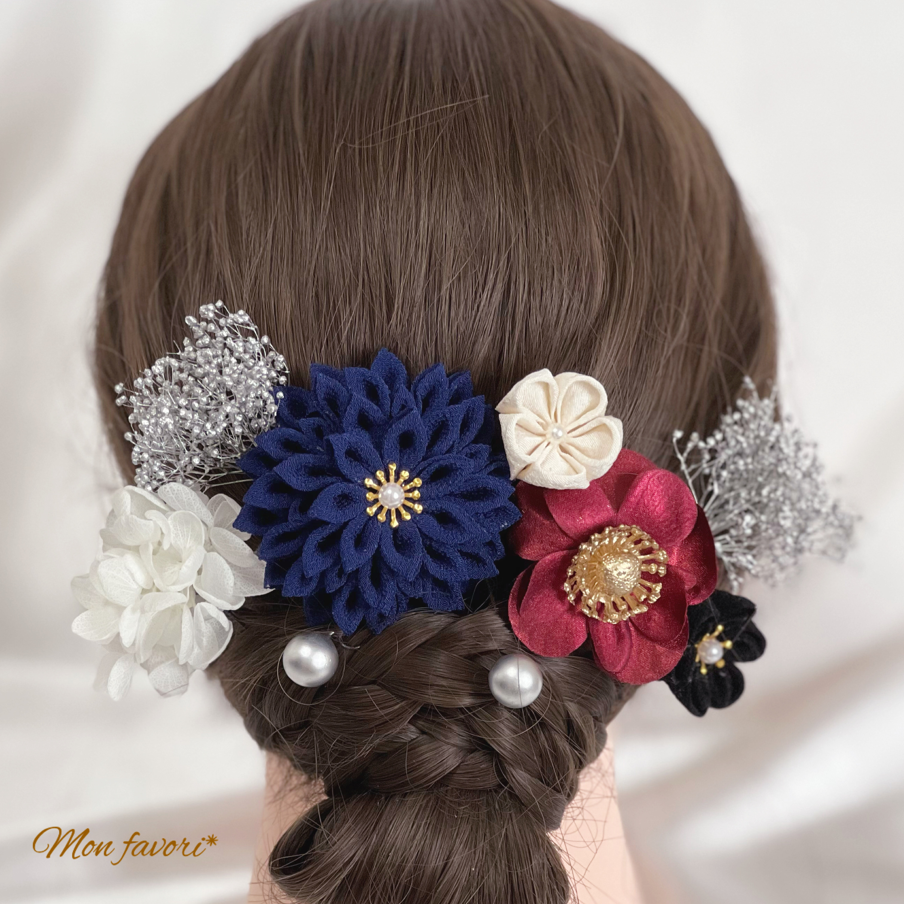 MON様ご確認画像 つまみ細工 MON様ご確認画像 つまみ細工