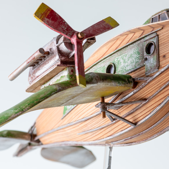 ザトウクジラの小型飛行機(杉) ザトウクジラの小型飛行機(杉) N2580516927(19800円)