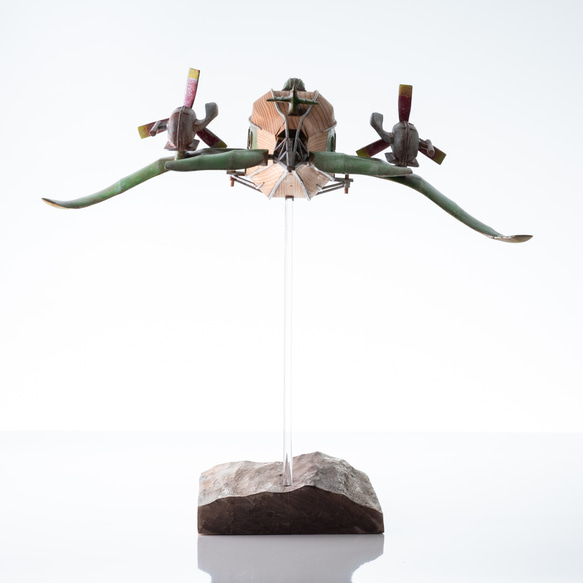 ザトウクジラの小型飛行機(杉) ザトウクジラの小型飛行機(杉) N2580516927(19800円)