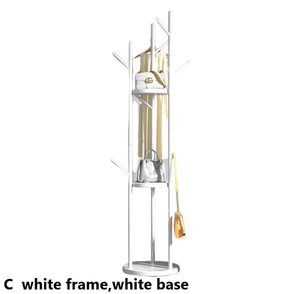ツリー状ハンガーラック 省スペース おしゃれ インテリア 衣類 コートハンガー スリム シンプルモダン ch-1467 4枚目の画像