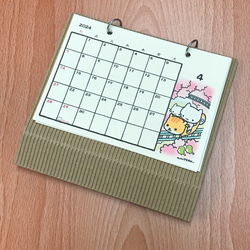 (4月始まり)ミコちゃん　卓上カレンダー　2024年 9枚目の画像