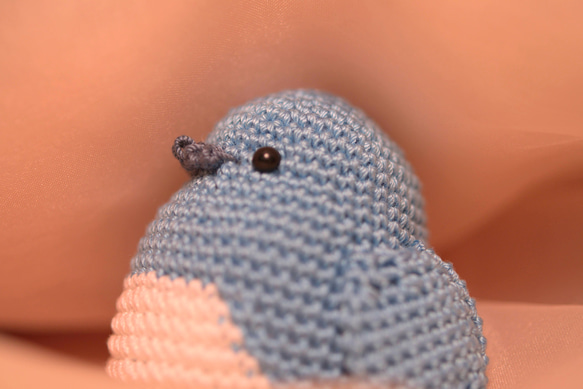 羊毛フェルト＊マウンテンブルーバード❤︎手のひらサイズの