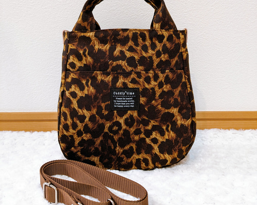 ほぼ新品 ヒステリックグラマー ヒョウ柄 サコッシュ ショルダー