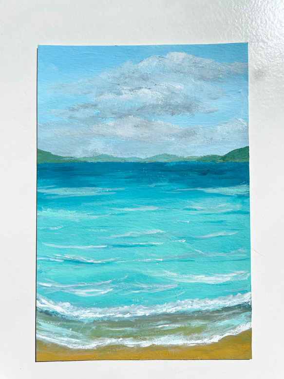 原画】『魚の王様』（絵画 パステル画 海 魚 鯛）