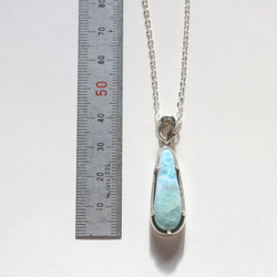 Sv925 ラリマーペンダント 13.29ct 4枚目の画像