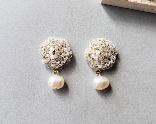 HARIO 淡水パール ビーズ ピアス ピアス – – HARIO NETSHOP