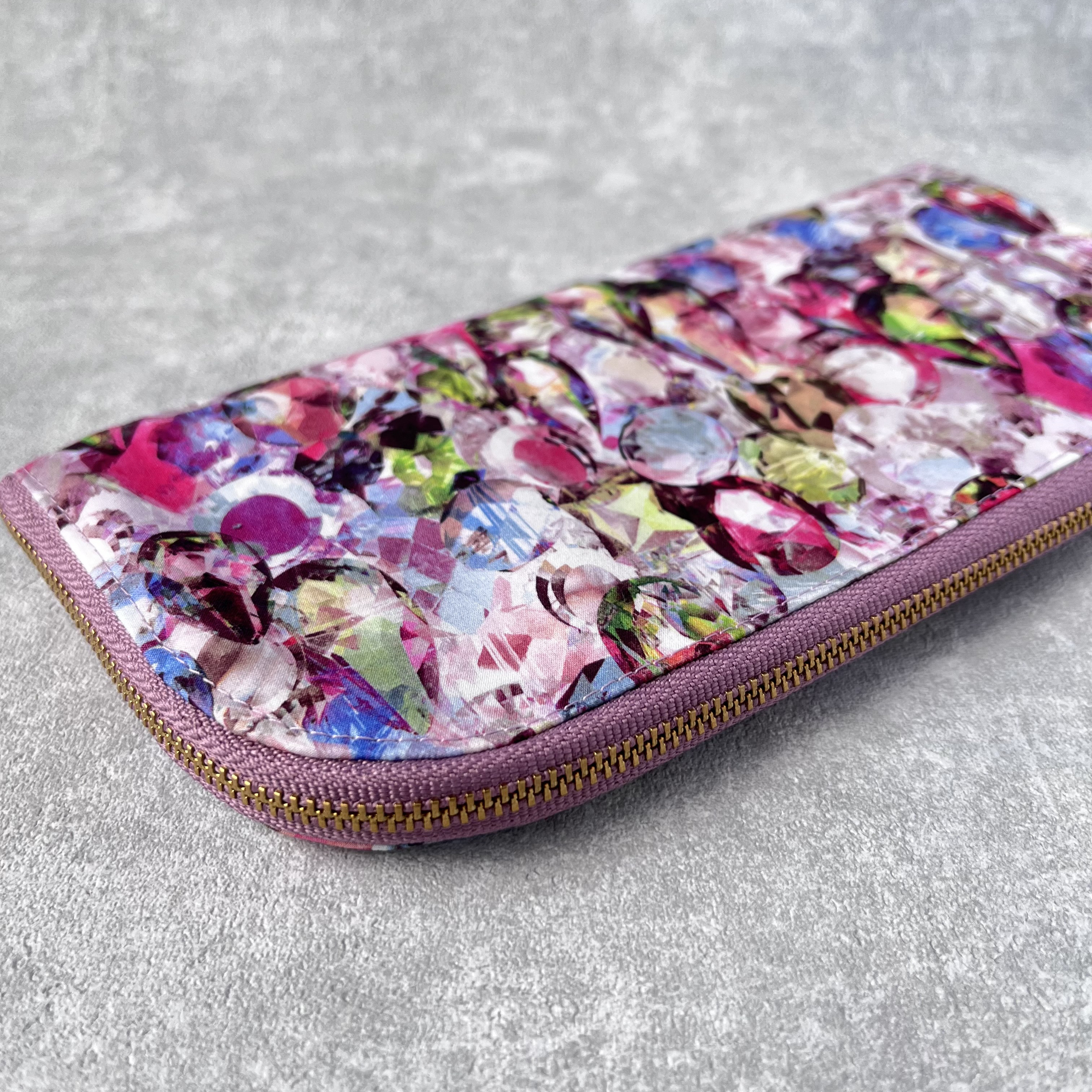 #35カスタマイズ可⭐︎L字ファスナー財布◇リバティー⑤