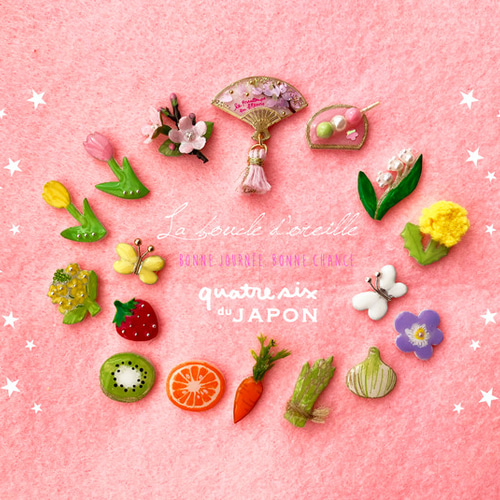 えらべる☆春の風物詩＆春の旬のピアスSET ピアス（スタッド・一粒 