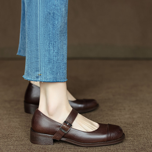 メリージェーン パンプス 革 靴 レディースシューズ 冠婚葬祭 新生活