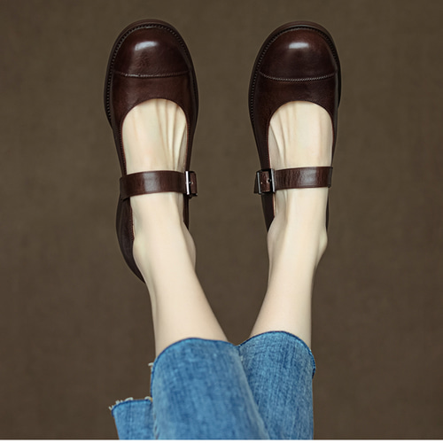 メリージェーン パンプス 革 靴 レディースシューズ 冠婚葬祭 新生活