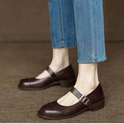 メリージェーン パンプス 革 靴 レディースシューズ 冠婚葬祭 新生活