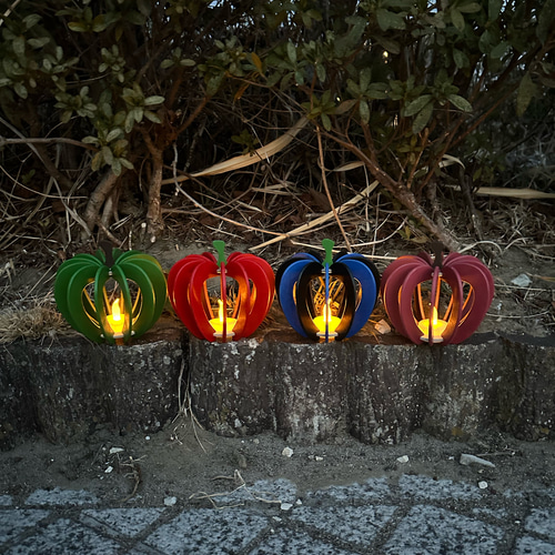 毒りんごの木製ランプ 大 スタンドライト・テーブルランプ koharu days