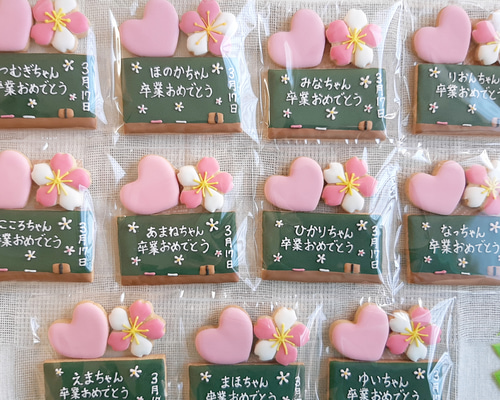 卒業式アイシングクッキーセット クッキー Hapicha 通販 卒業式アイシングクッキーセット クッキー Hapicha 通販
