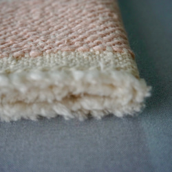 手織り　ハンカチ　リサイクルコットン　TEN-010 2枚目の画像