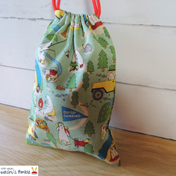 カラフル☆ハシビロコウ ランチョンマット お弁当袋 コップ袋 ハンドメイド カラフル☆ハシビロコウ ランチョンマット お弁当袋 コップ袋 ハンドメイド