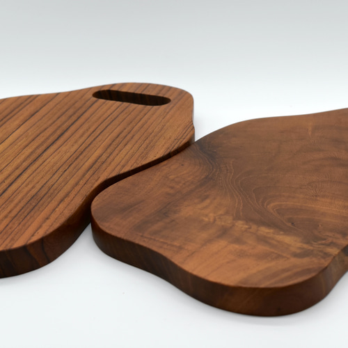 世界三大銘木 チーク無垢材 カッティングボード スライスボード 木製