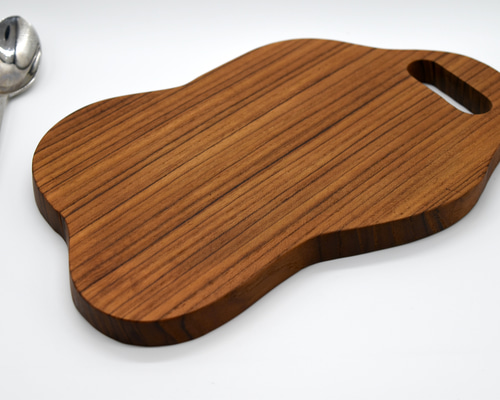 世界三大銘木 チーク無垢材 カッティングボード スライスボード 木製