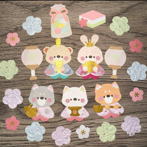 クラフトパンチひなまつり